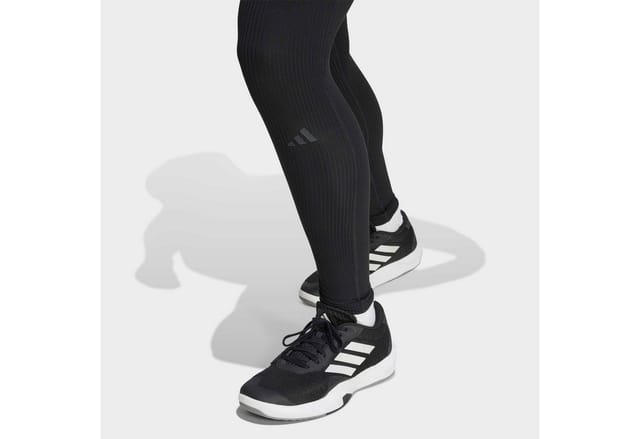 adidas Performance Trainingstights ALL ME RIB L Gerippte Leggings, vom Yoga inspiriert