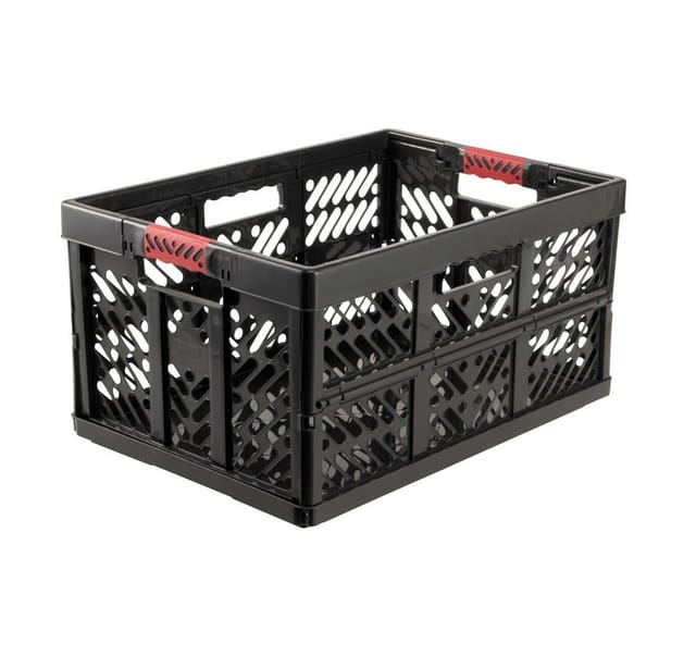 keeeper Klappbox ben, 3er Set, 45 l, Profi-Klappbox mit Softgriffen