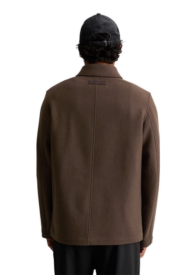 Marc O'Polo DENIM Outdoorjacke aus Wolle-Mix mit Recycling-Anteil