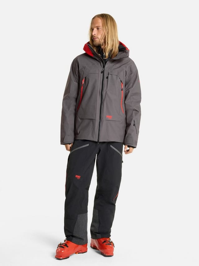 Ziener Skihose ROKITO-Z AQUASHIELD® HERREN wasser- u. winddicht, atmungsaktiv, unwattiert, Innenfutter aus Wolle