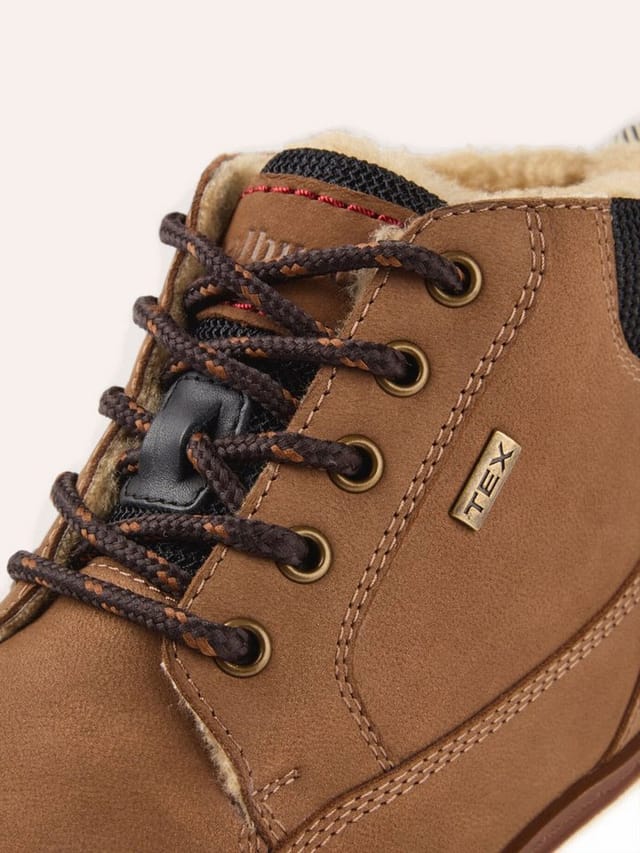 Walbusch Herren Aquastop Thermo HighTop wasserabweisender Sneaker Outdoorschuh Winterschuh mit Webpelz, wasserabweisende Membran, Reißverschluss