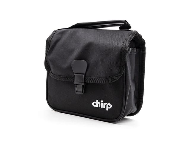 Chirp Fahrradtasche Lenkertasche 2 verstellbare Befestigungsgurte, aus robusten Kunstfasern