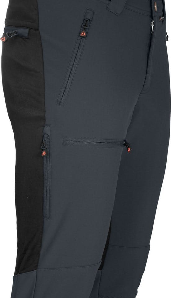 Bergson Outdoorhose LARVIK COMFORT (slim) Herren Winter Softshellhose, mit warmem Innenfleece und voll elastisc