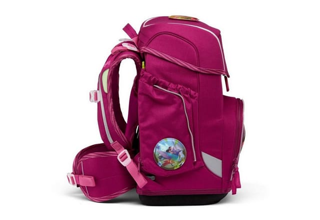 ergobag Schulranzen cubo Schulranzen Set 5-tlg. WaldzauBär 2024