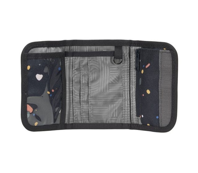 coocazoo Schulranzen PORTER „Sprinkled Candy“, schwarz/bunt, 2-teilig (2-tlg)