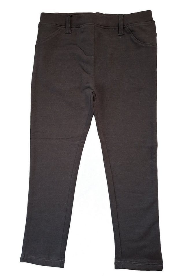 LOSAN Thermoleggings Losan Mädchen Sweat Jeggings angeraut Grey melange (1-tlg., kein Set)