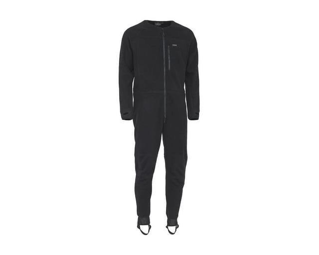 Kinetic Thermounterhemd Heavy Warm Bib L/S Black