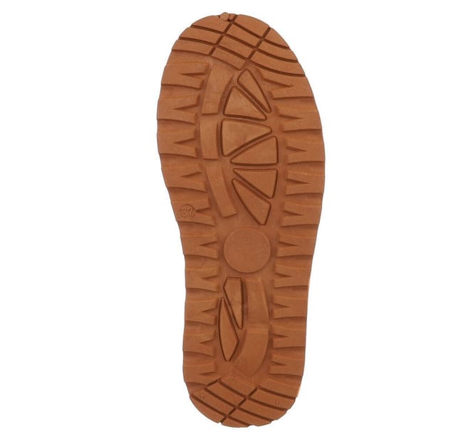 Ital-Design Stilvolle Stiefeletten mit Verzierung für Damen Snowboots (90927542) Flach Stiefeletten in Camel