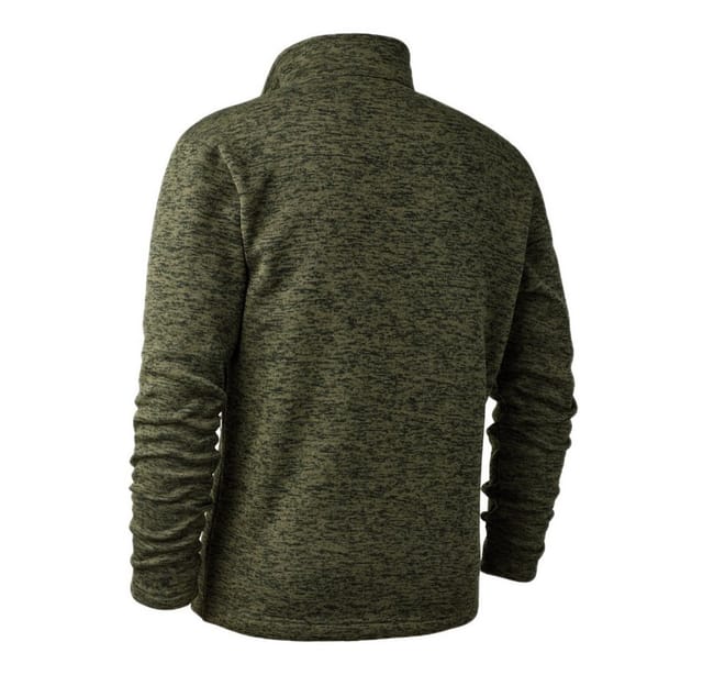 Deerhunter Outdoorhemd DEERHUNTER Sarek Strickjacke Olive Night melange