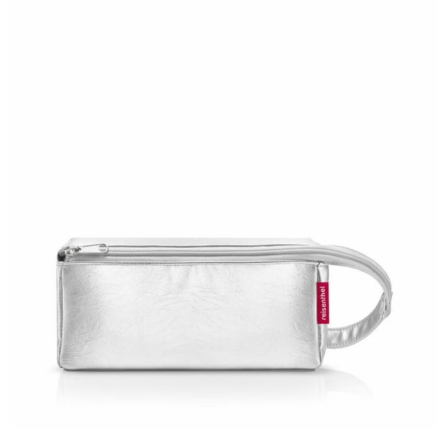 REISENTHEL® Kosmetiktasche fold case silver crackle