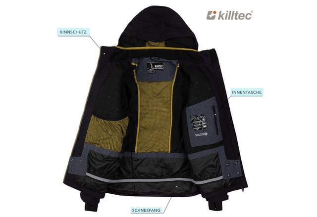 Killtec Skianzug Herren Skijacke + Skihose, wasserdicht - winddicht - atmungsaktiv