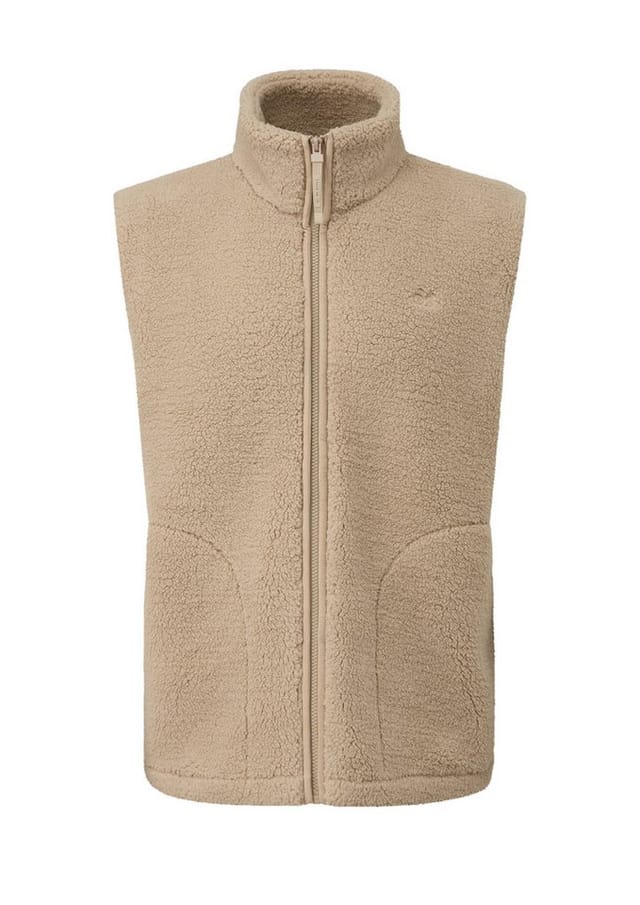 QS Outdoorjacke Outdoor-Weste Teddy-Weste