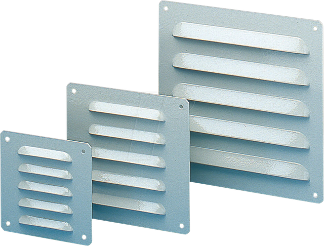 NSYCAG130X110LM - ClimaSys Metall-Ausgangsgitter, 160 x 160 mm, IP23