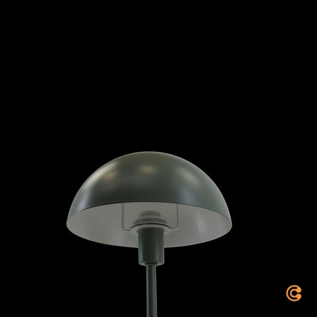 [gebraucht] B-ware Nordlux Tischleuchte Lampe Ellen 20 Grün Metall Fassung Schalter Kabel E14 Led