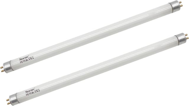 Lot De 2 Ampoules De Rechange Uva Pour Lampe Anti-mouches T5 8 W 29 Cm, Crea