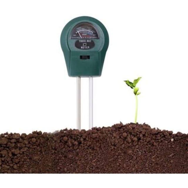 In 1 Messgerät Für Pflanzen & Erde Mit Doppelsonde & Messanzeigen - Misst Ph-wert, Lichtintensität & Feuchtigkeit - Feuchtigkeitsmessgerät Batterielos - Growbox Zubehör Für Indoor & Outdoor