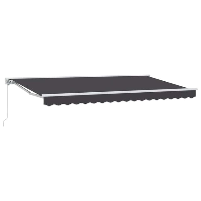 Maison Exclusive - Manuelle Markise 3,5 X 2 M Anthrazit 100% Poly