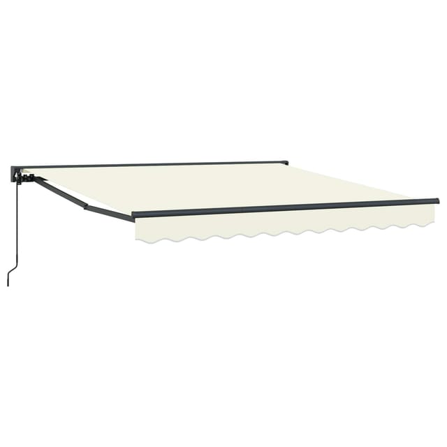 Maison Exclusive - Manuelle Markise 3 X 2,5 M Creme 100% Polyeste