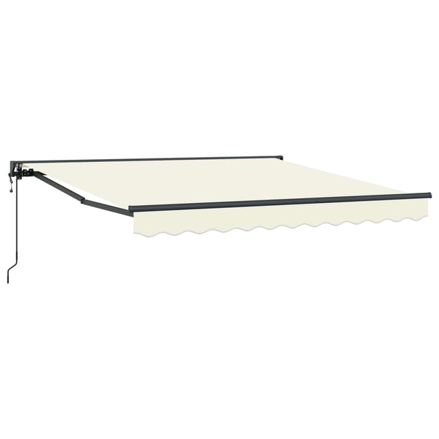 Maison Exclusive - Elektrische Markise 3,5 X 2,5 M Creme 100% Pol