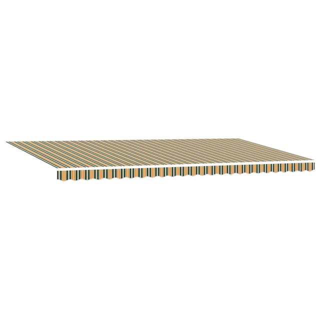 Maison Exclusive - Manuelle Markise Mit Solar-led 6 X 3 M Grün-ge