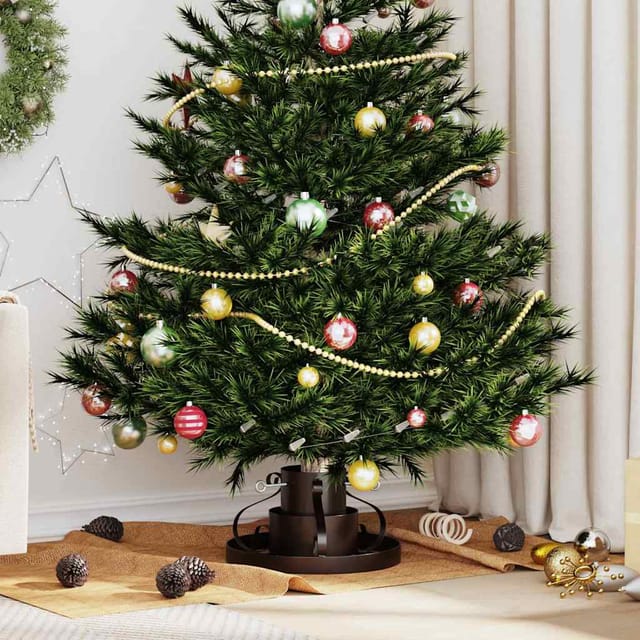 Weihnachtsbaumständer Antikes Kupfer 40 X 40 X 20,5 Cm Stahl