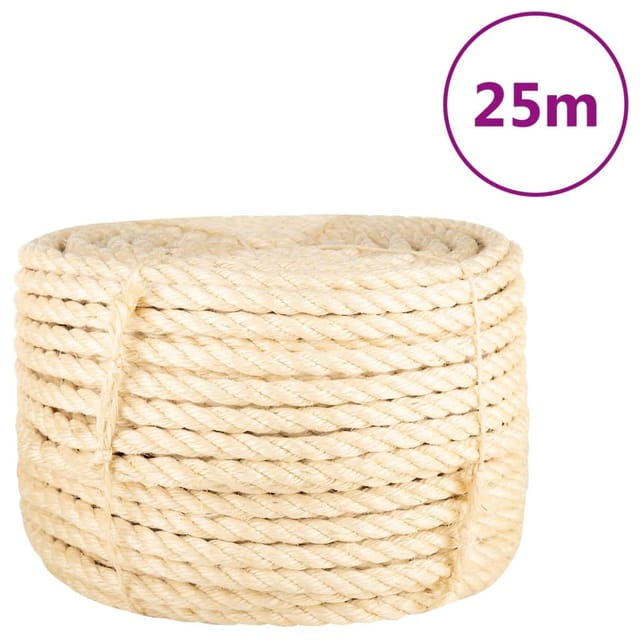 Seil 100% Sisal 16 Mm 25 M