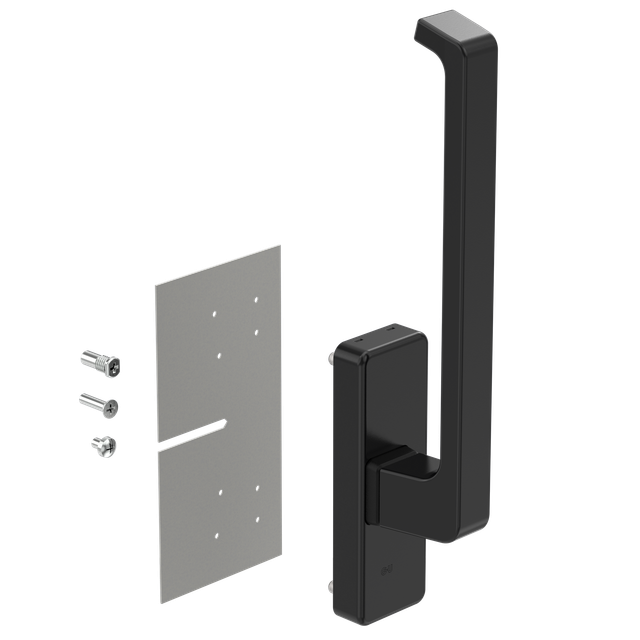 Gu 966 Drehgriff Dirigent M. Aussperrsicherung K-12920-00-r-6 Rechts Uc6 Onyx-matt (schwarz)