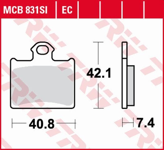 Trw Zf Bremsbeläge Kh602 Sinter Offroad Ktm E-sm Freeride Elektro 14-, Sx 85 11-, 250 Freeride 14-, 350 Freeride 12-17, Husqvarna Cr 65 12-, Tc 85 14-, Hinterachse