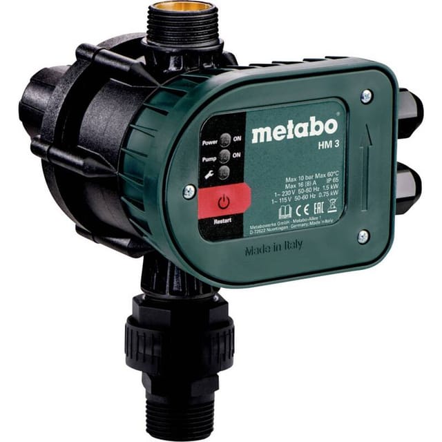 [gebraucht] B-ware Metabo Trockenlaufschutz 33,25mm Ag 25mm Ig Druckanschluss Sicherheitsventil