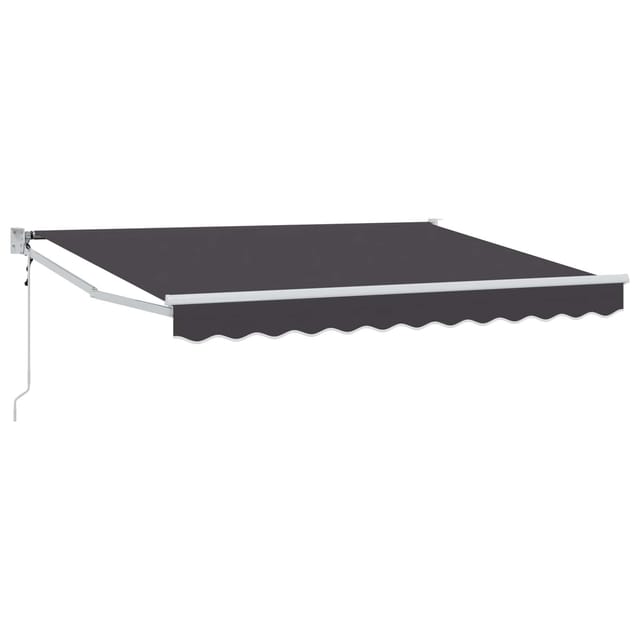 Maison Exclusive - Electric Awning 3,5 X 2 M Anthrazit 100% Polye