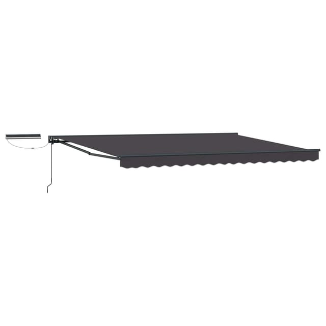 Maison Exclusive - Elektrische Solarmarkise 5 X 3 M Anthrazit 100
