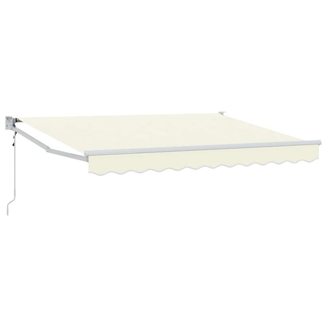 Maison Exclusive - Electric Awning 3,5 X 2 M Creme 100% Polyester