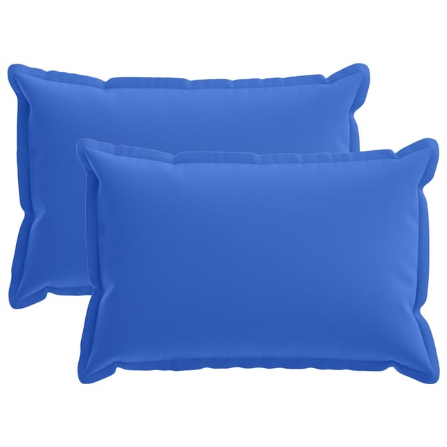 Kissen 2 Stk. Houten Königsblau 50 X 75 Cm Polyester Vidaxl