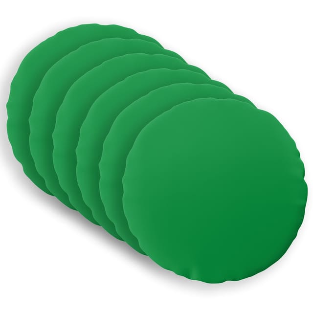 Kissen 6 Stk. Heerlen Grün Ø 60 Cm Polyester Vidaxl