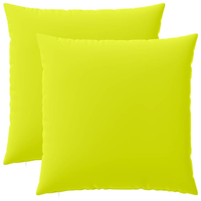 Kissen 2 Stk. Heerlen Hellgrün 60 X 60 Cm Polyester Vidaxl