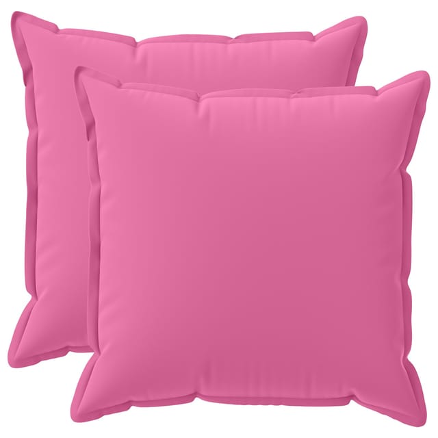 Kissen 2 Stk. Houten Rosa 80 X 80 Cm Polyester Vidaxl