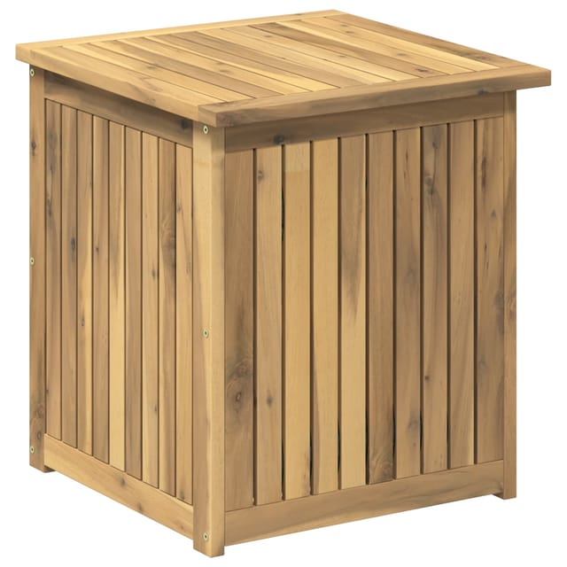 Gartenlagerbox Massives Akazienholz 48,5 X 49 X 53,5 Cm Vidaxl