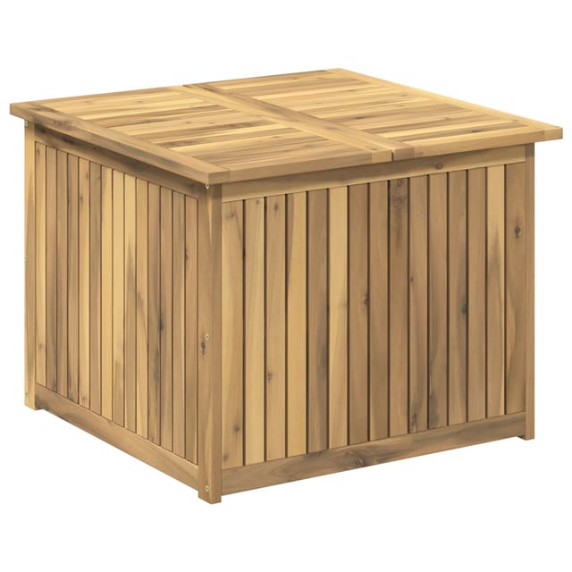 Gartenlagerbox Massives Akazienholz 70,5 X 68,5 X 53,5 Cm Vidaxl