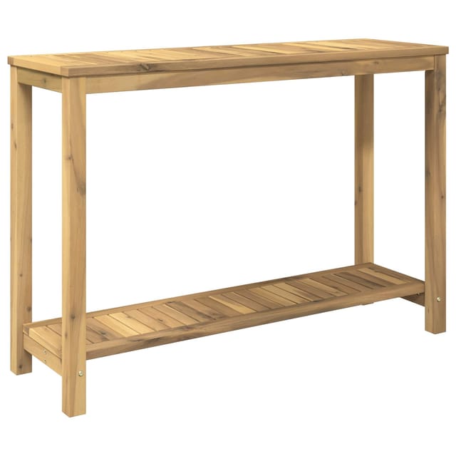 Gartenkonsole Tisch Weiß Gewaschen 108,5 X 35 X 75 Cm Vidaxl