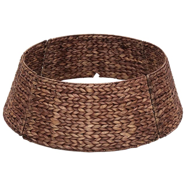 Weihnachtsbaumkragen Rund Braun Durchmesser 105 X 28 Cm Vidaxl