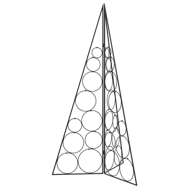 Vidaxl Metal Christmas Tree Kuopio 100 Cm Steel Black