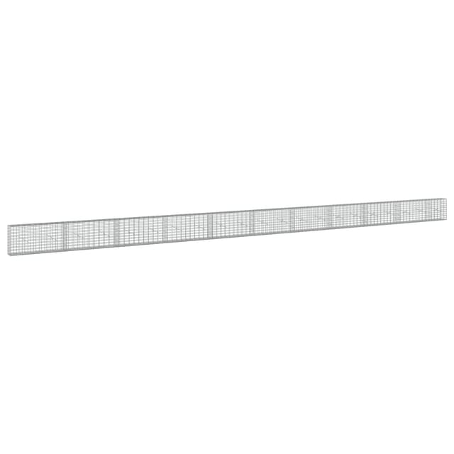 Gabione Mit 3,5 Mm Draht Und 5x10 Cm Maschen 1050x20x50 Cm Vidaxl