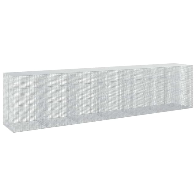 Gabione Mit 5 Mm Draht Und 5x2,5 Cm Maschen 650x100x150 Cm Vidaxl