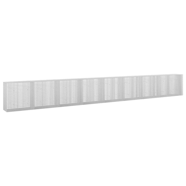 Gabione Mit 5 Mm Draht Und 5x2,5 Cm Maschen 850x50x100 Cm Vidaxl