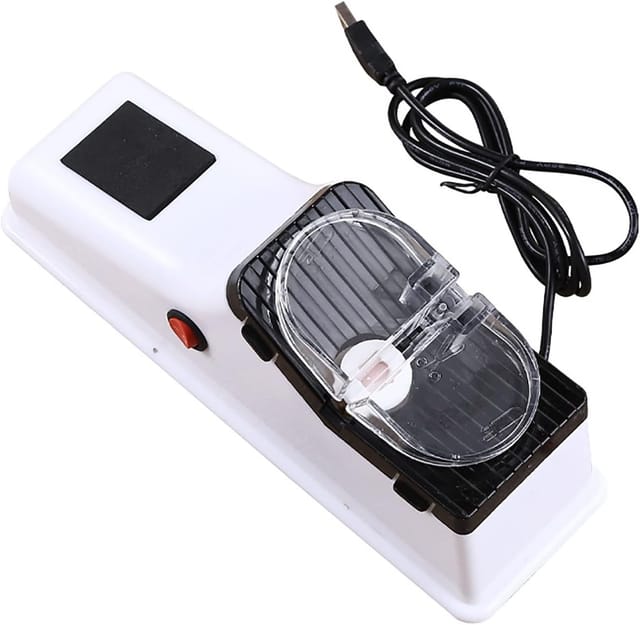 Affûteur De Couteaux Électrique, Pierre À Aiguiser Électrique À Lame Ouverte, Outil De Cuisine Portable Double Face, Affûtage Rapide