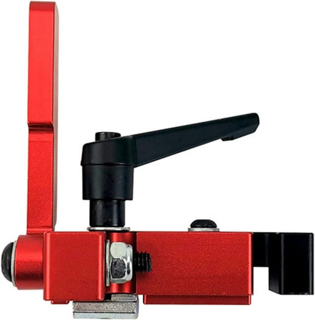 Butée De Rail En Alliage D’aluminium Pour Menuiserie, Limiteur Pour Machine À Fraiser, Accessoire Pour Établi De Précision