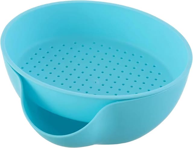 Set De Filtration Avec Bol Égouttoir Auto Drainant Amovible Pour Laver Fruits Et Légumes Accessoire De Cuisine Pratique Et Hygiénique