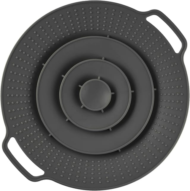 Couvercle Anti-débordement En Silicone Pour Casseroles, Protection Pour Diamètres 8 À 11 Pouces