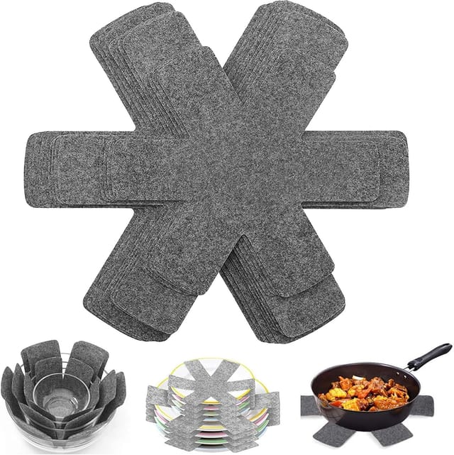Coque De Protection Anti-rayures Pour Casserole, Coussin Thermique Antidérapant Pour Ustensiles De Cuisine