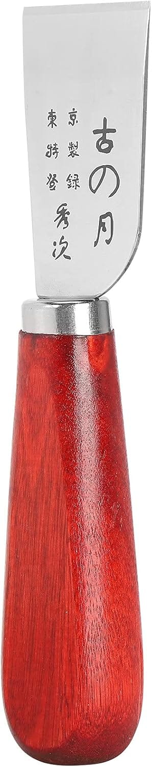Couteau De Sculpture Pour Cuir En Acier Inoxydable Manche Bois Outil Pour Maroquinerie Artisanale